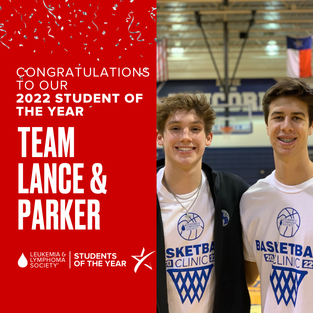Congratulations, Team Lance & Parker