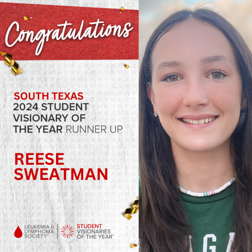 Runner Up, Reese Sweatman