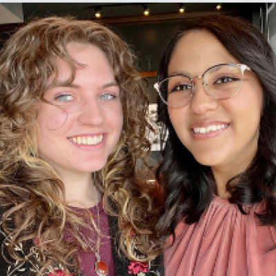 Alexis Kellogg and Gabriella Ormsby