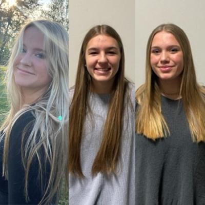 Avery, Hannah, and Sydney