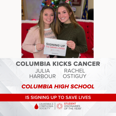 Columbia Kicks Cancer