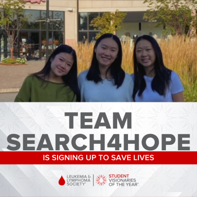 photo of three teenagers standing outside