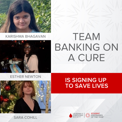 team banking on a cure