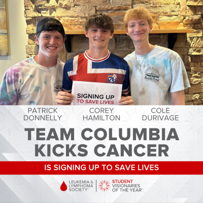 Columbia Kicks Cancer